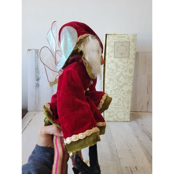 Mark Roberts fairy partridge tree medium pear 20" decor Xmas - Picture 7 of 8